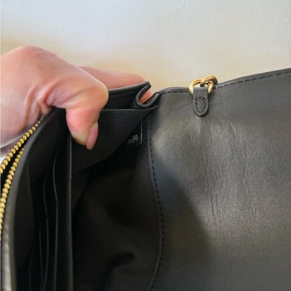 Coach Anna Foldover Clutch Crossbody - Picture 10 of 13